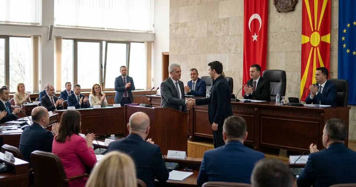Kuzey Makedonya Meclisi'nde tarihi Türk temsil kararı